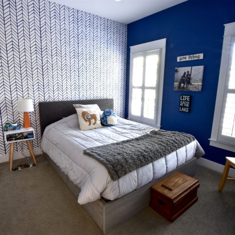 Fresh Take on a Boy’s Room :: Before/After